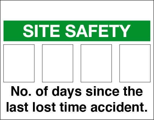 Site safety signs