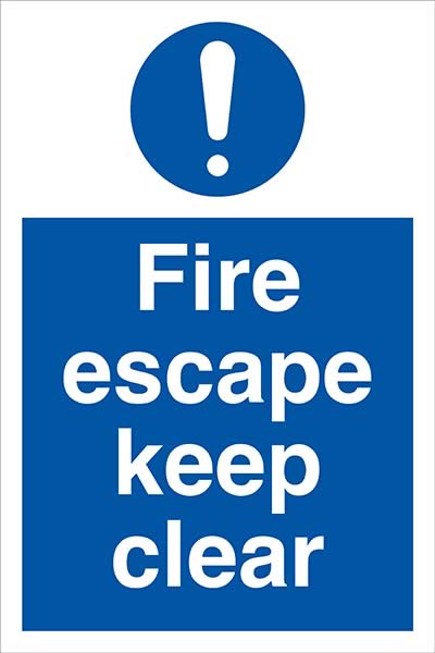 Mandatory Signs